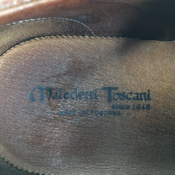 Maldetti Toscani Leather Men's shoe size 46 - Picture 11 of 16